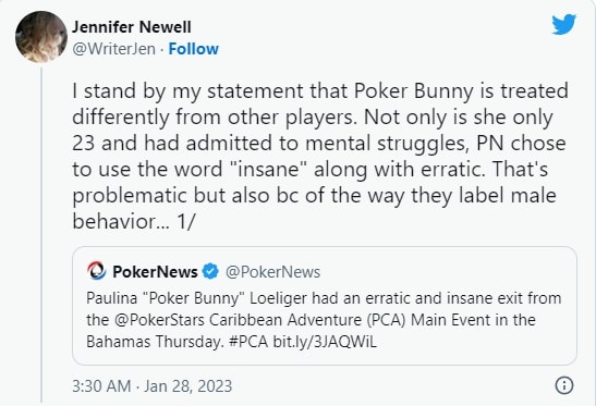 【EV 扑克】PokerNews 因报道“扑克兔子”而受到抨击