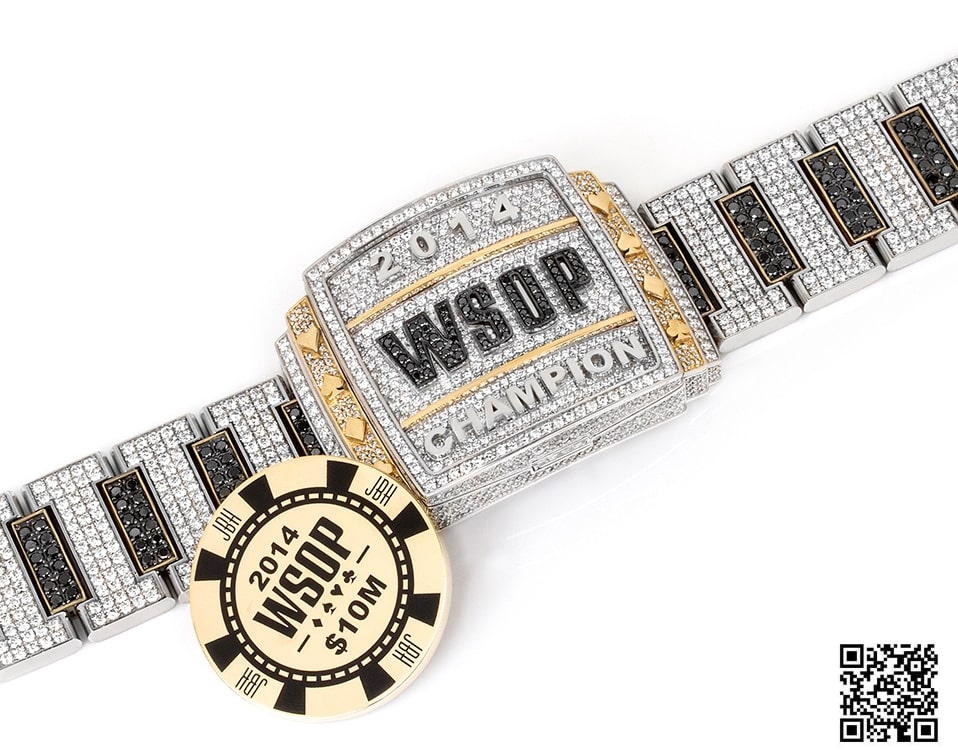 【EV 扑克】2023WSOP 主赛金手链有多贵？光黄金就用了 500 克！