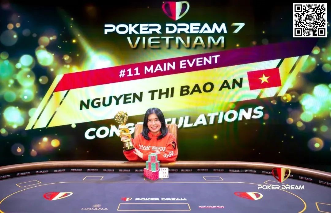 【EV 扑克】新近崛起的越南美女牌手，APT 上惜败中国玩家，却在 Poker Dream 上圆梦夺首冠