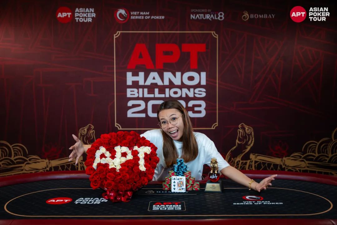 【EV 扑克】APT 河内丨主赛事准备破纪录，国人 Jinqi Wang 快速赛夺冠赢得个人首个 APT 奖杯