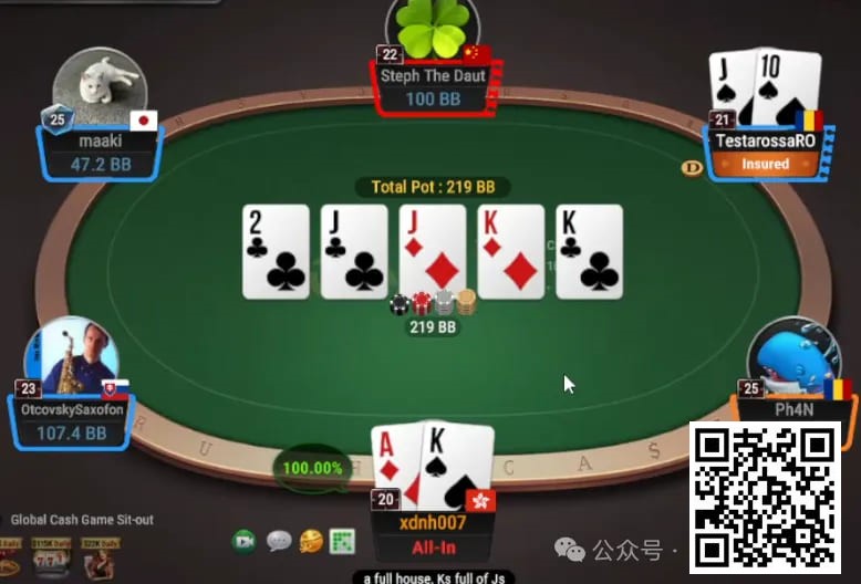 【EPCP扑克】牌局分析：3bet多人池，转牌中顶对顶踢如何处理？