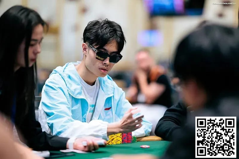 【EV扑克】WSOP | 中国选手Yuzhou Yin在赛事1进入最后10强，记分牌位列第三