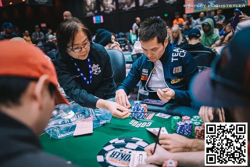 【GG扑克】2024WSOP | 主赛事Ren Lin强势晋级Day 4，Xiaochuan Zhang在混合赛获得第七