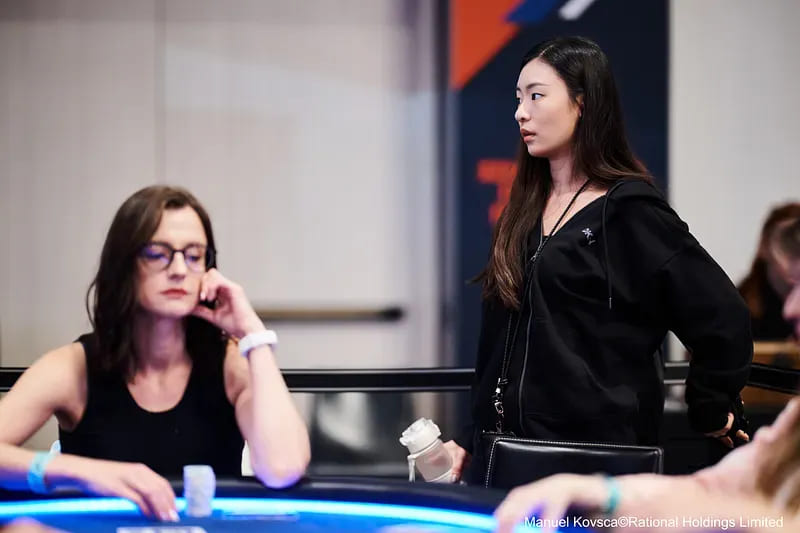 【小鱼Poker】EPT巴塞罗那｜林建伟遭遇河杀获得主赛事第8名，香港美女获女士赛亚军