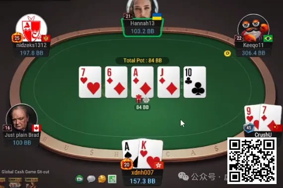 【小鱼Poker】牌局分析：深后手稳中求胜