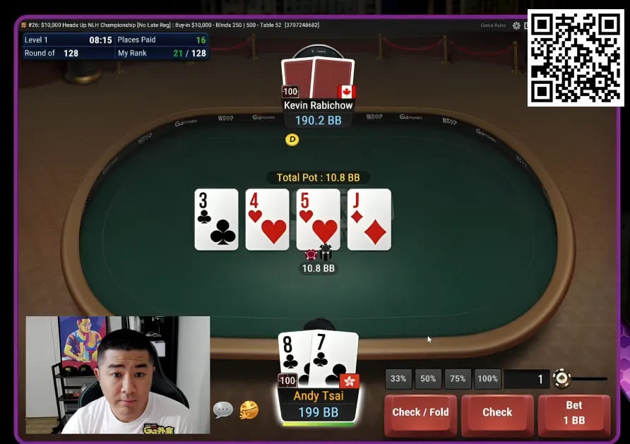 【EV撲克】WSOP国人首冠出炉！黄文杰力压茅人及 勇夺#26单挑赛冠军，前主赛冠军也成手下败将！