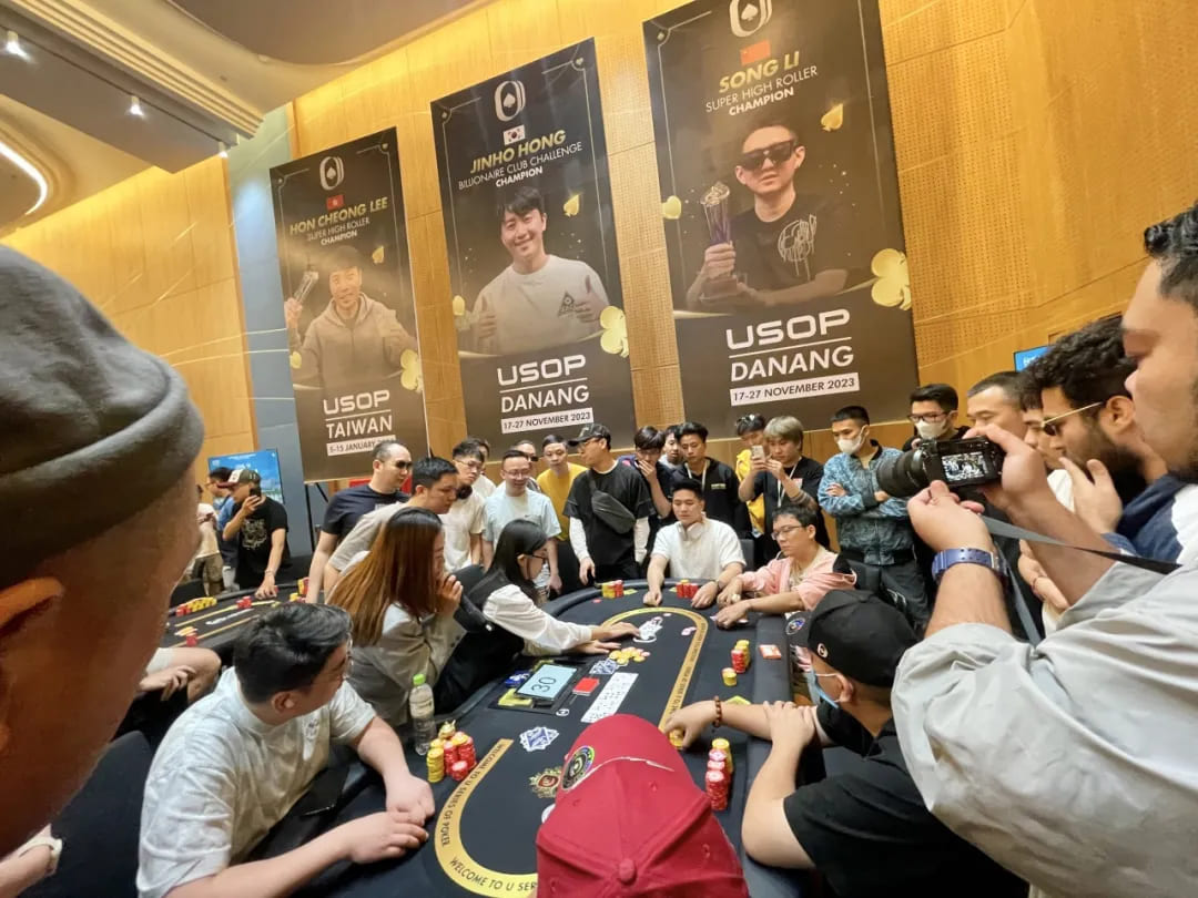 【小鱼Poker】2024USOP海防站｜主赛事1507人参赛188人晋级 41名中国选手晋级第二轮