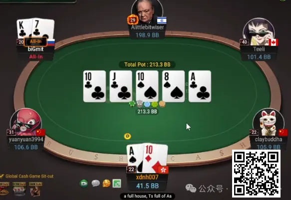 【小鱼Poker】牌局分析：不平衡的转牌bet size