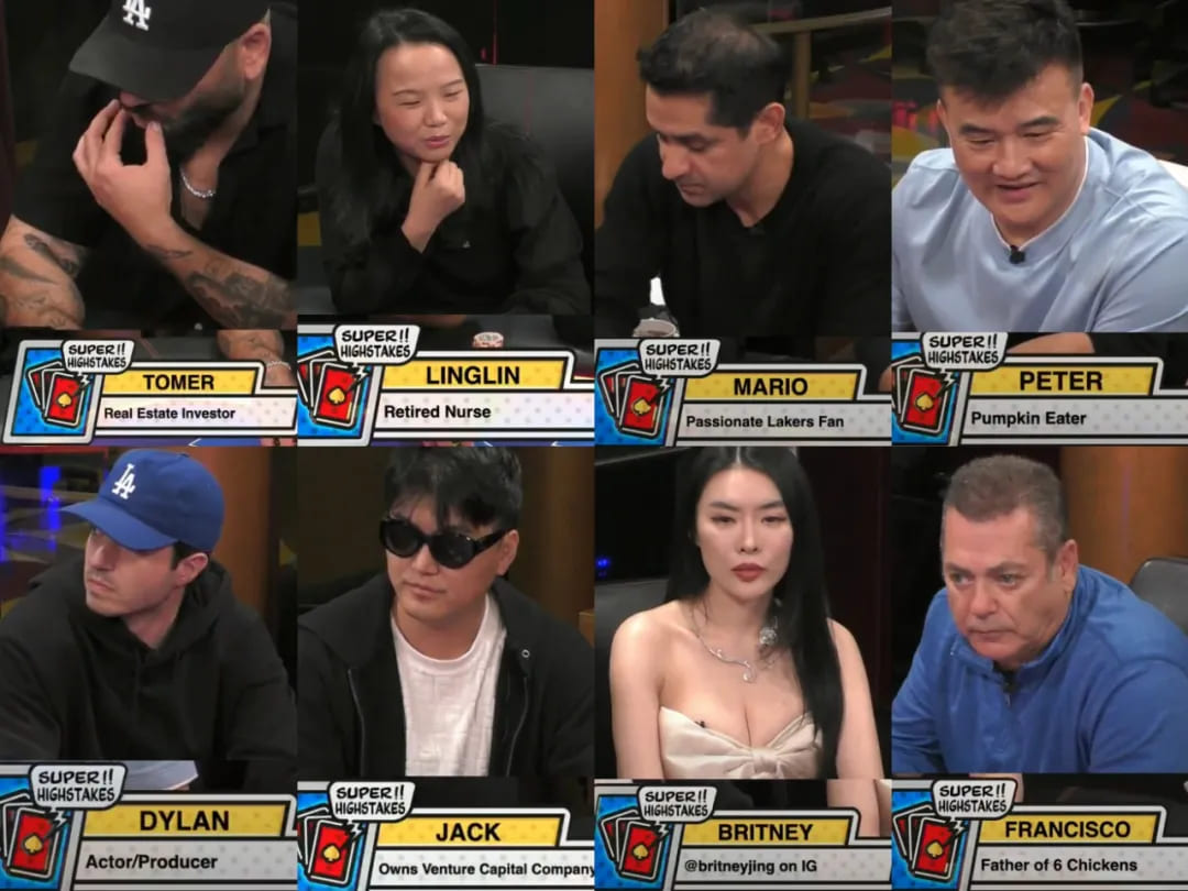 【小鱼Poker】《Super High stakes Week》首日战况激烈 曾玲琳对决Dylan成焦点 Dylan成最大收益者