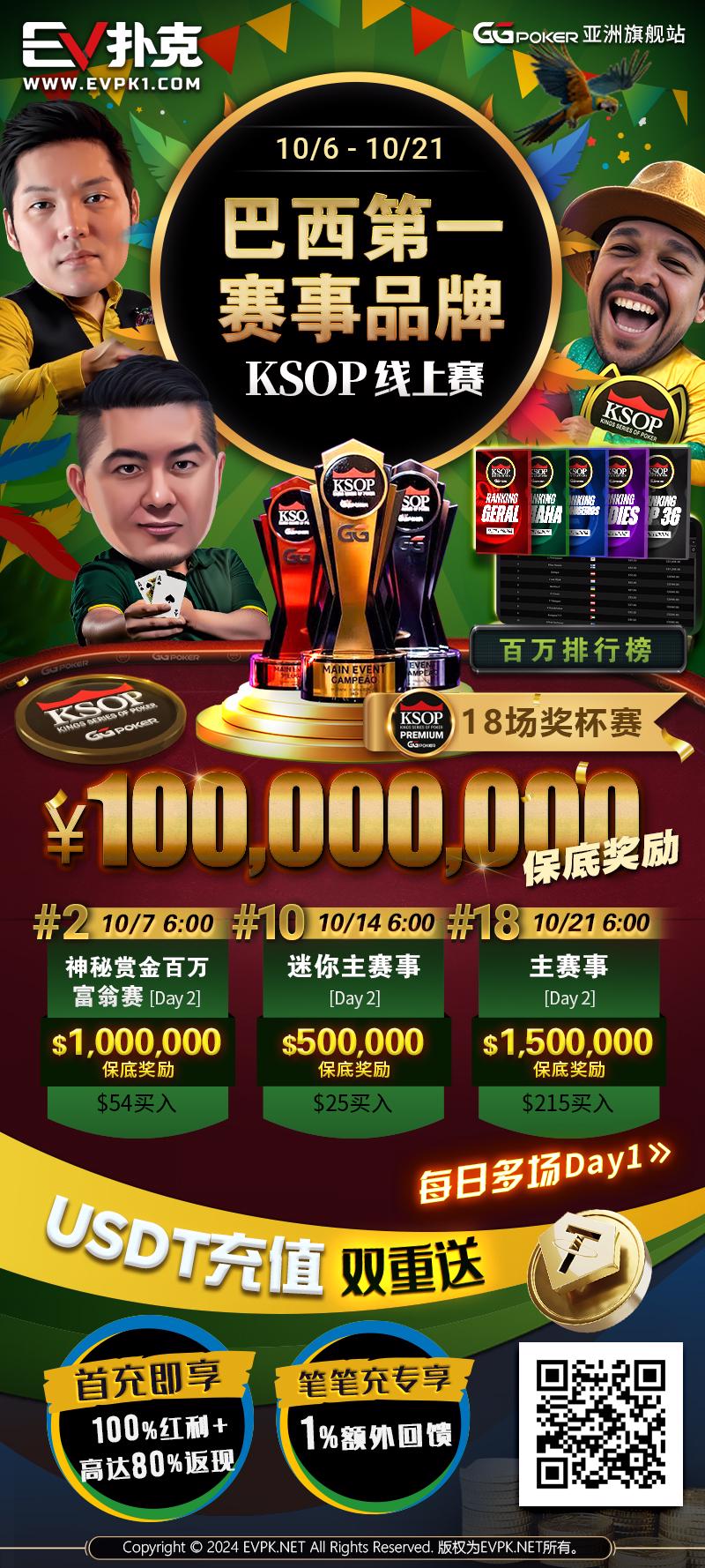 【EV扑克】Poker Dream 12济州岛 | 主赛事圆满落幕，中国选手孔庆涛收获人生首冠！QQPK中国战队收官日佳绩频出