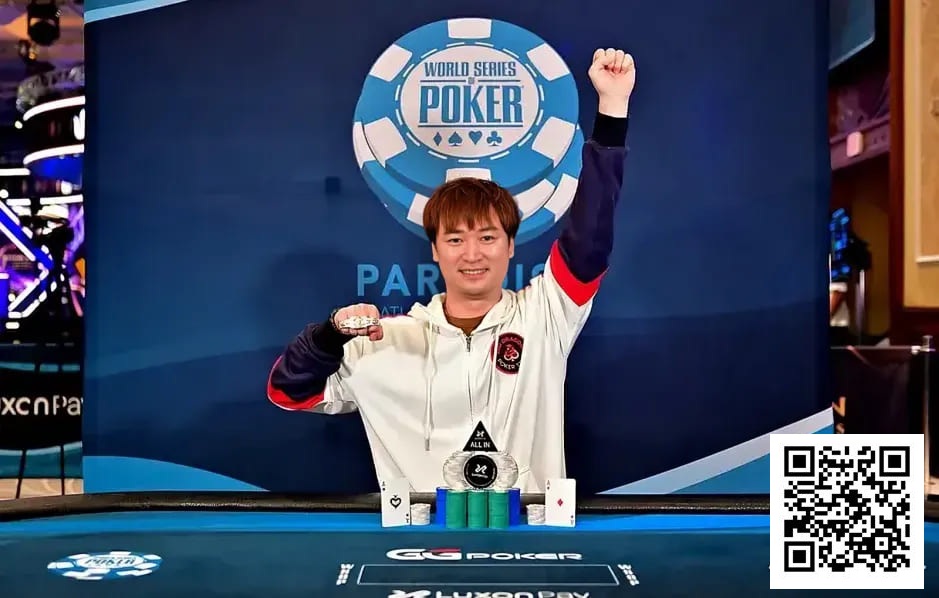 【EV扑克】WSOP天堂岛国人首冠出炉！红龙战队余磊绝地翻盘 斩获$5000深筹赛冠军