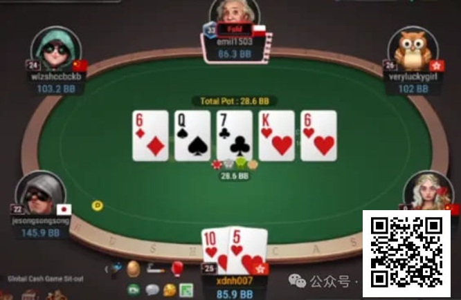 【小鱼Poker】牌局分析：开了第二枪就要开第三枪