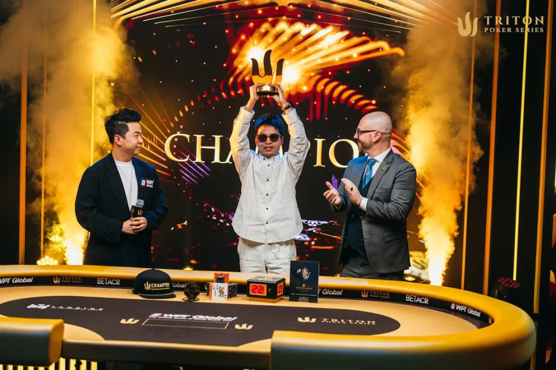 【小鱼Poker】杭州选手黄文杰斩获史上最大100K主赛冠军 ，奖金555.5万美元！