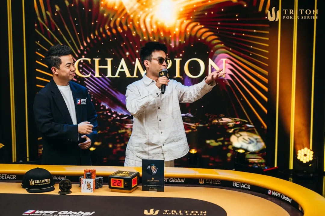 【小鱼Poker】杭州选手黄文杰斩获史上最大100K主赛冠军 ，奖金555.5万美元！