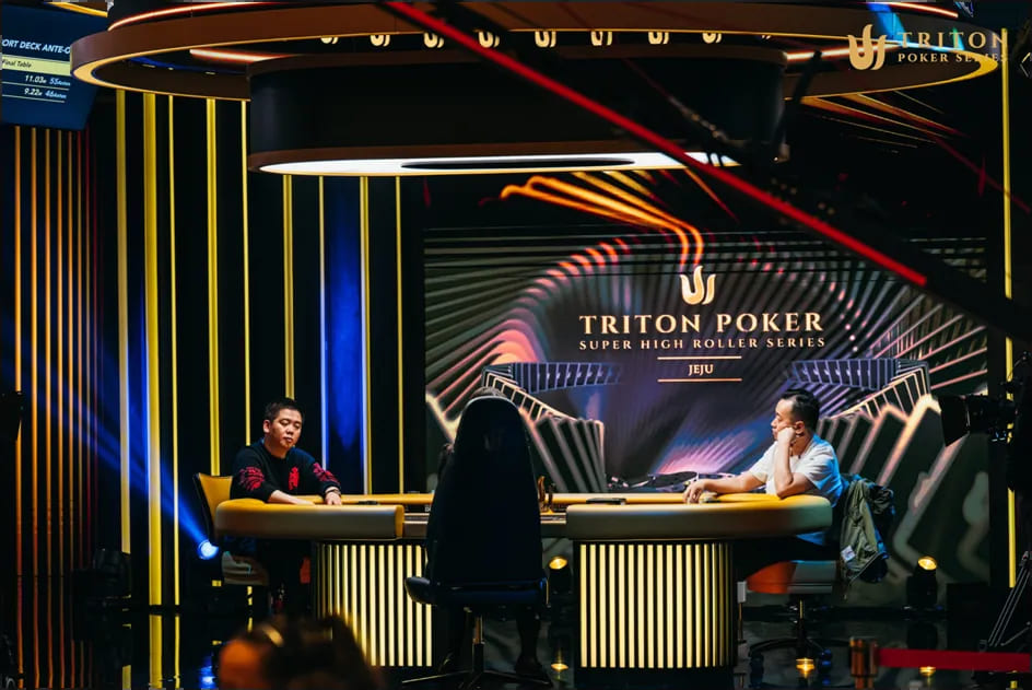 Triton官方发布：谈轩成功卫冕济州站短牌冠军，夺得第三座Triton奖杯