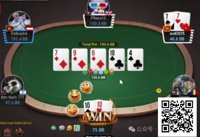 【小鱼Poker】牌局分析：高难度3bet多人池