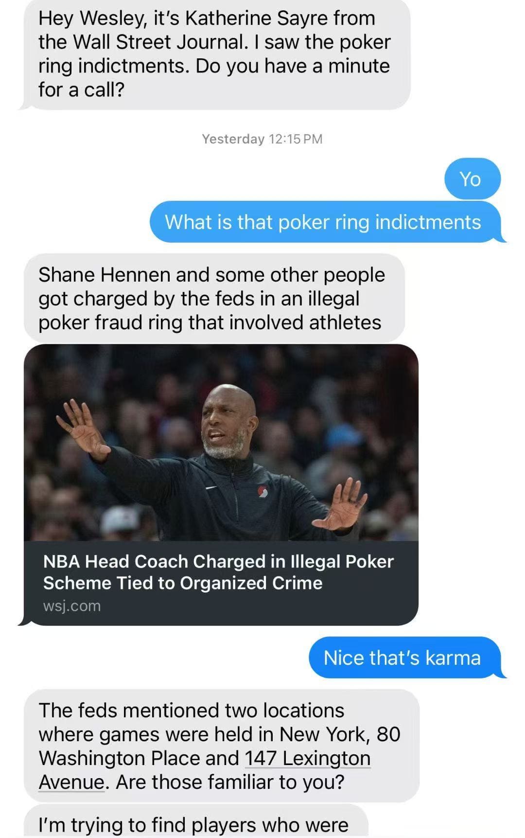 【EV扑克】NBA赌博丑闻与Wesley受骗案“师出同门”