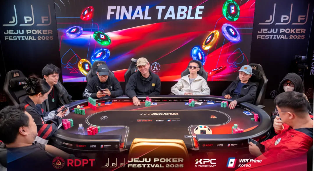 【EV扑克】济州扑克嘉年华|强势登顶!陈曾翔捧杯WPT摘取济州扑克嘉年华首场主赛冠军!KPC主赛事B/C组合共396人次参赛50人晋级