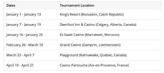 【EV扑克】WSOP巡回赛改革:2026赛季采用日历年度赛制并增设冠军奖励