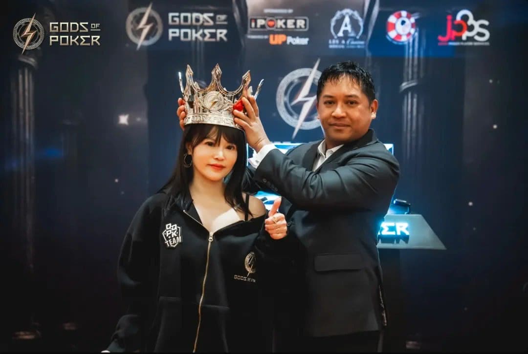 【EV扑克】诸神扑克（GOP）收官日｜魏国梁海怪巨筹赛夺冠，“红酒姐”加冕系列赛最佳牌手王冠