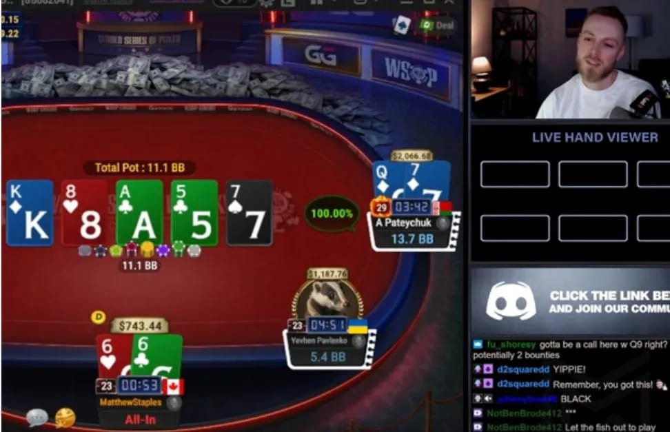 【EV扑克】从助理到劲敌，从“终极赌约”到六位数奖金，Matt Staples 正以实力摆脱哥哥的光环。