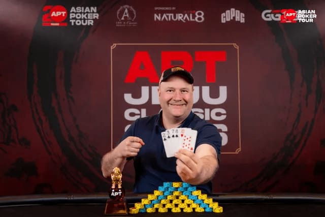 【EV扑克】2026 APT济州经典赛 | 高潮迭起!主赛A组参赛高增长达676人次!中国选手 Tony Lin 逆袭夺超级豪客赛冠军!