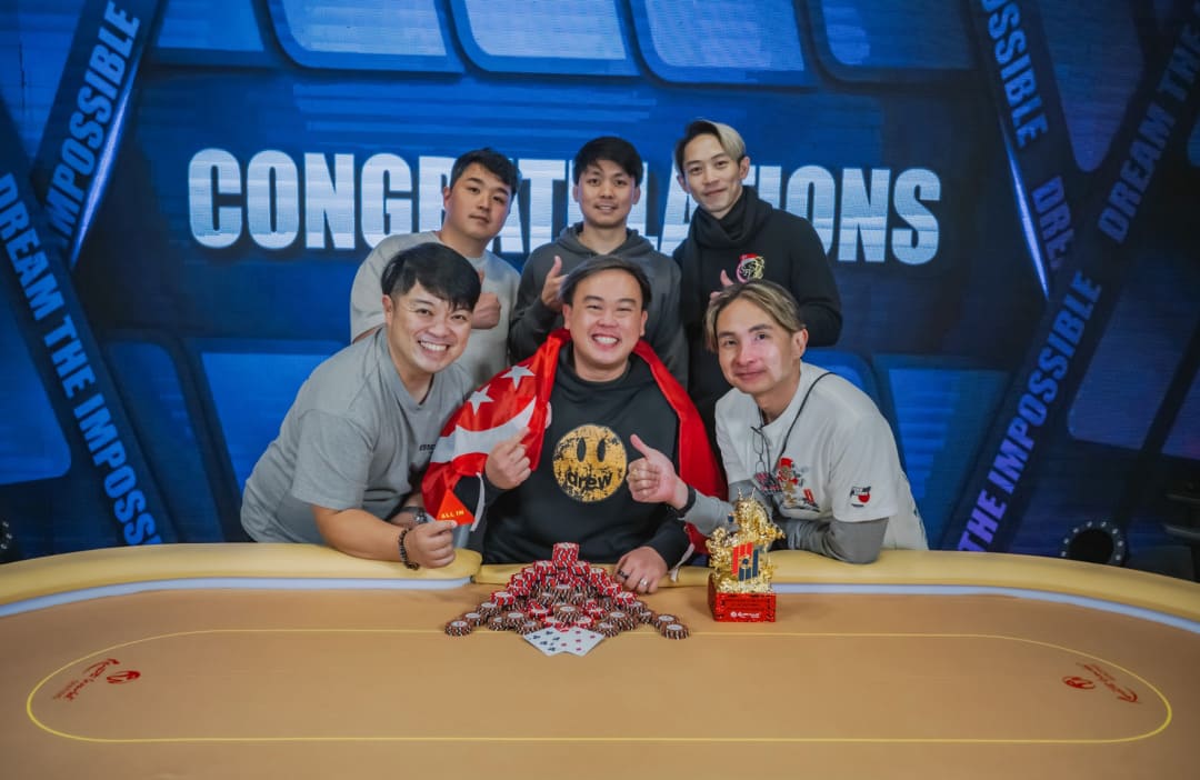 【EV扑克】PD20马来西亚｜首进FT即夺冠，新加坡选手钟兆全捧起神秘赏金赛冠军奖杯！