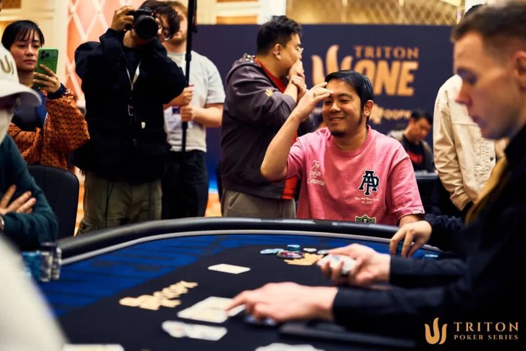【EV扑克】Triton One | 5000美元单日赛力克群雄,中国选手Chen Peng豪取生涯最高4,000奖金!
